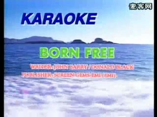 Born Free - Video Karaoke (PolyGram) - Minus One