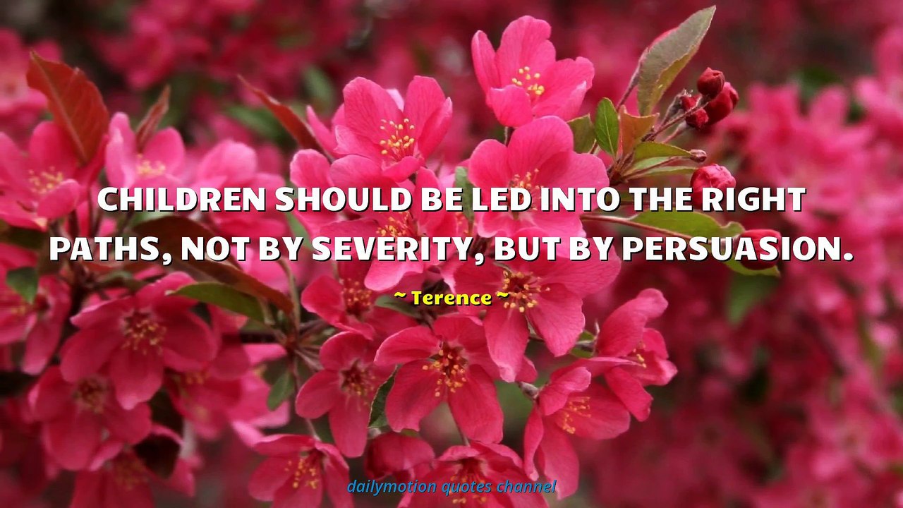Terence Quotes #1