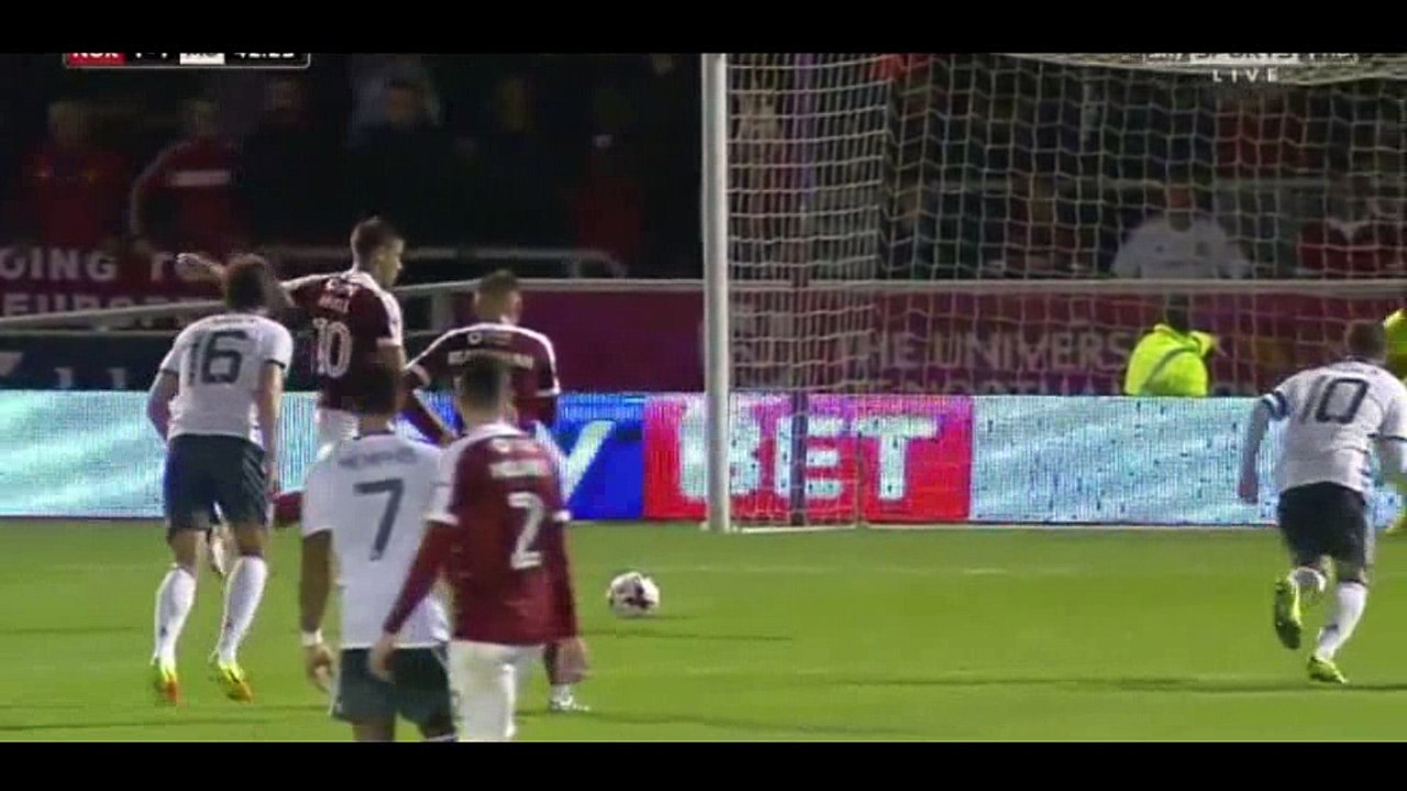 EFL Cup | Northampton 1-3 Manchester United | Video bola, berita bola, cuplikan gol