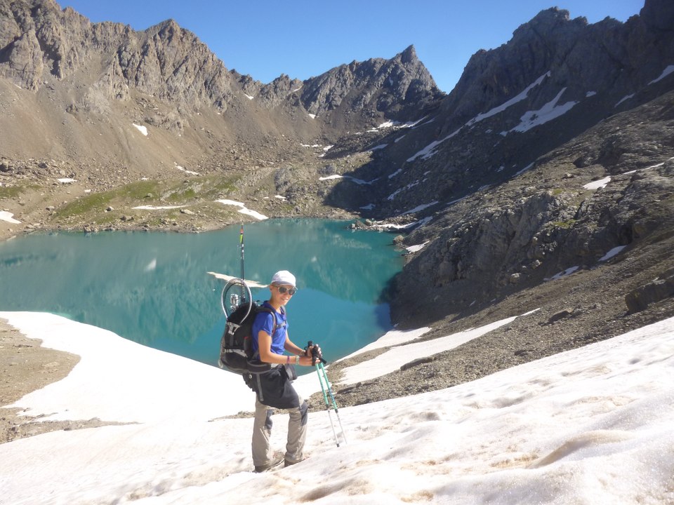 Rando avec Thomas dans le Chambeyron