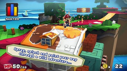 Paper Mario Color Splash - A Splash of Mystery Trailer