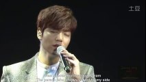 Lee Min Ho singing