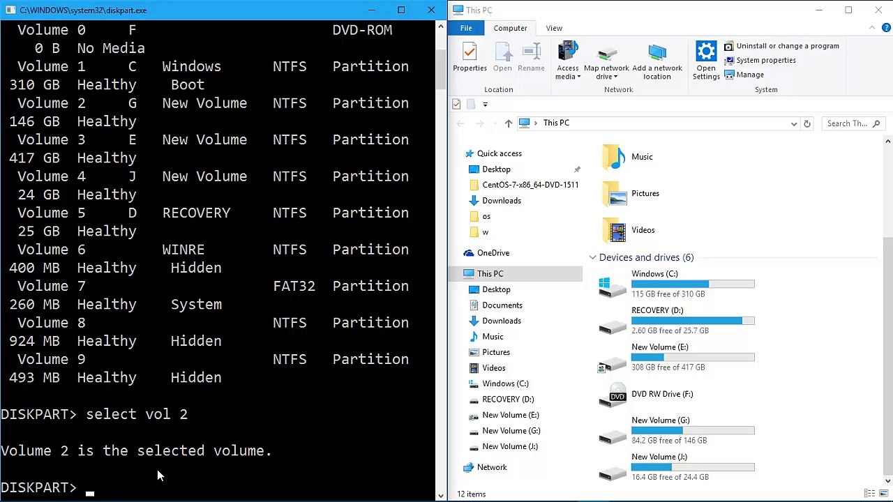 How to Hide Your Drive & show in windows 10