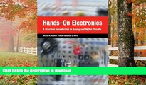 READ BOOK  Hands-On Electronics: A Practical Introduction to Analog and Digital Circuits FULL