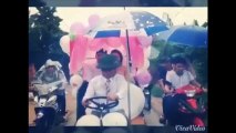 Màn rước dâu siêu độc đáo bằng xe mui trần