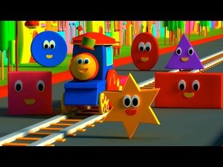 Bob The Train | Bob, The Train - Adventure with Shapes