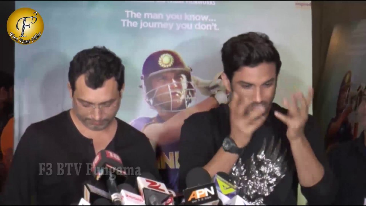 LAUNCH OF 'HAR GULLY MEIN DHONI' WITH NEERAJ PANDEY & SUSHANT SINGH RAJPUT