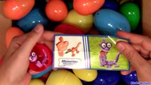 50 Surprise Eggs!! Angry Birds Thomas Spider-man Pixar Cars 2 Disney Monsters University Marvel toys