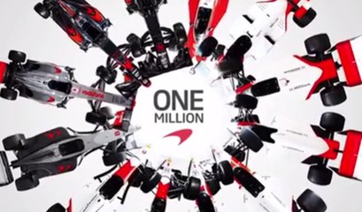 VÍDEO: McLaren F1 celebra su millón de seguidores en Twitter