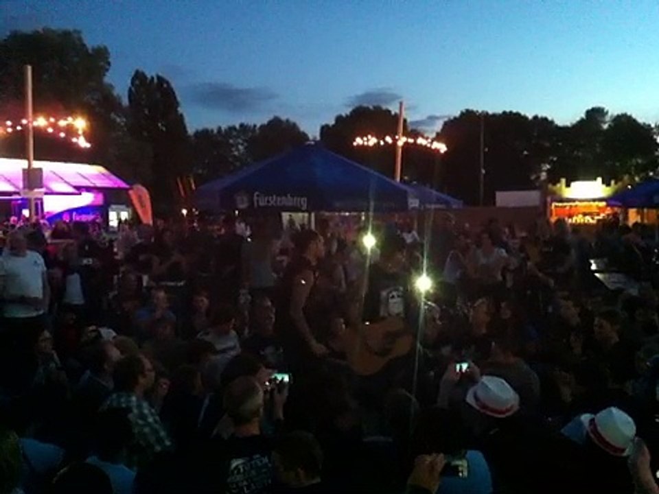 Donots beim Zeltfestival 2015 in Konstanz