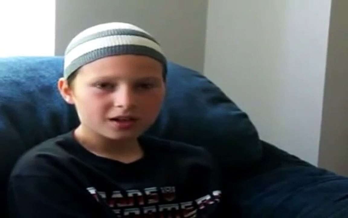 CUTE9 Year old Young boy converts to Islam-MP4  480p
