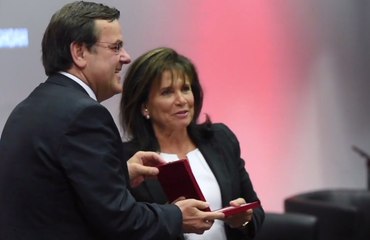 Anne Sinclair faite citoyenne d'honneur de la ville de Liège