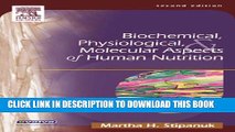 New Book Biochemical, Physiological   Molecular Aspects of Human Nutrition