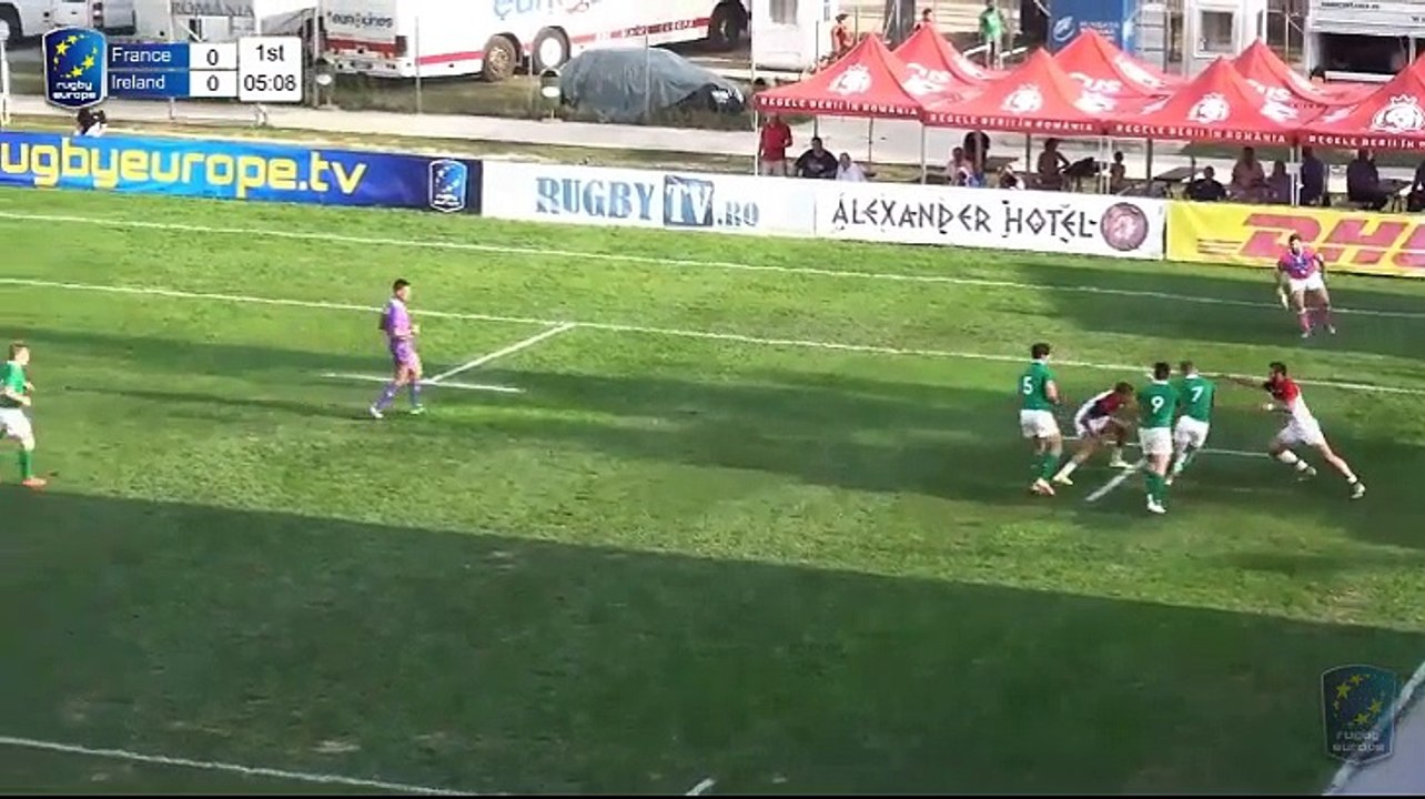 France U18 battue en finale par l'Irlande au championnat d'Europe