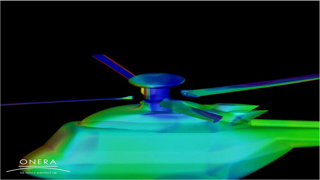 Simulation numérique aérodynamique d'un hélicoptère complet avec ...