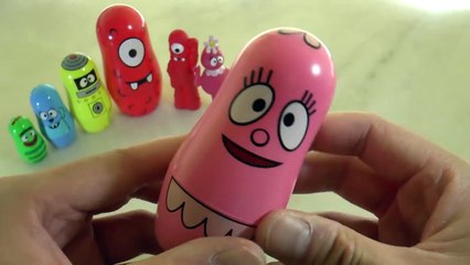 Yo Gabba Gabba Nesting Dolls Surprise Time with Foofa