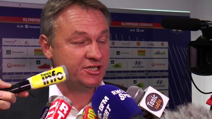 L1   OL - Montpellier: réactions d'après match de Frédéric Hantz