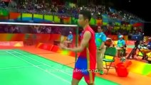 Rio Badminton Olympics 2016 - LEE CHONG WEI Trick Shots!