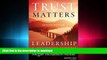 READ THE NEW BOOK The Leadership   Learning Center: Book Trust Matters Leadership for Successful