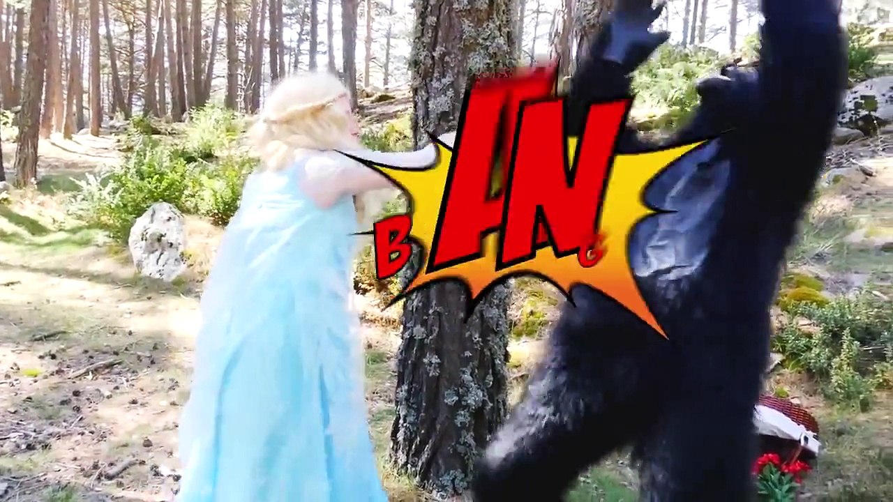 Spiderman Prank vs Frozen Elsa & Joker w_ King Kong, Spiderbaby, Princess Anna & Funny SUperhero part 2