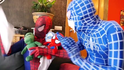 Spiderman Prank vs Frozen Elsa & Joker w_ King Kong, Spiderbaby, Princess Anna & Funny SUperhero part 8