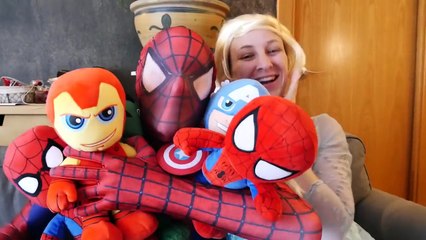 Spiderman Prank vs Frozen Elsa & Joker w_ King Kong, Spiderbaby, Princess Anna & Funny SUperhero part 9