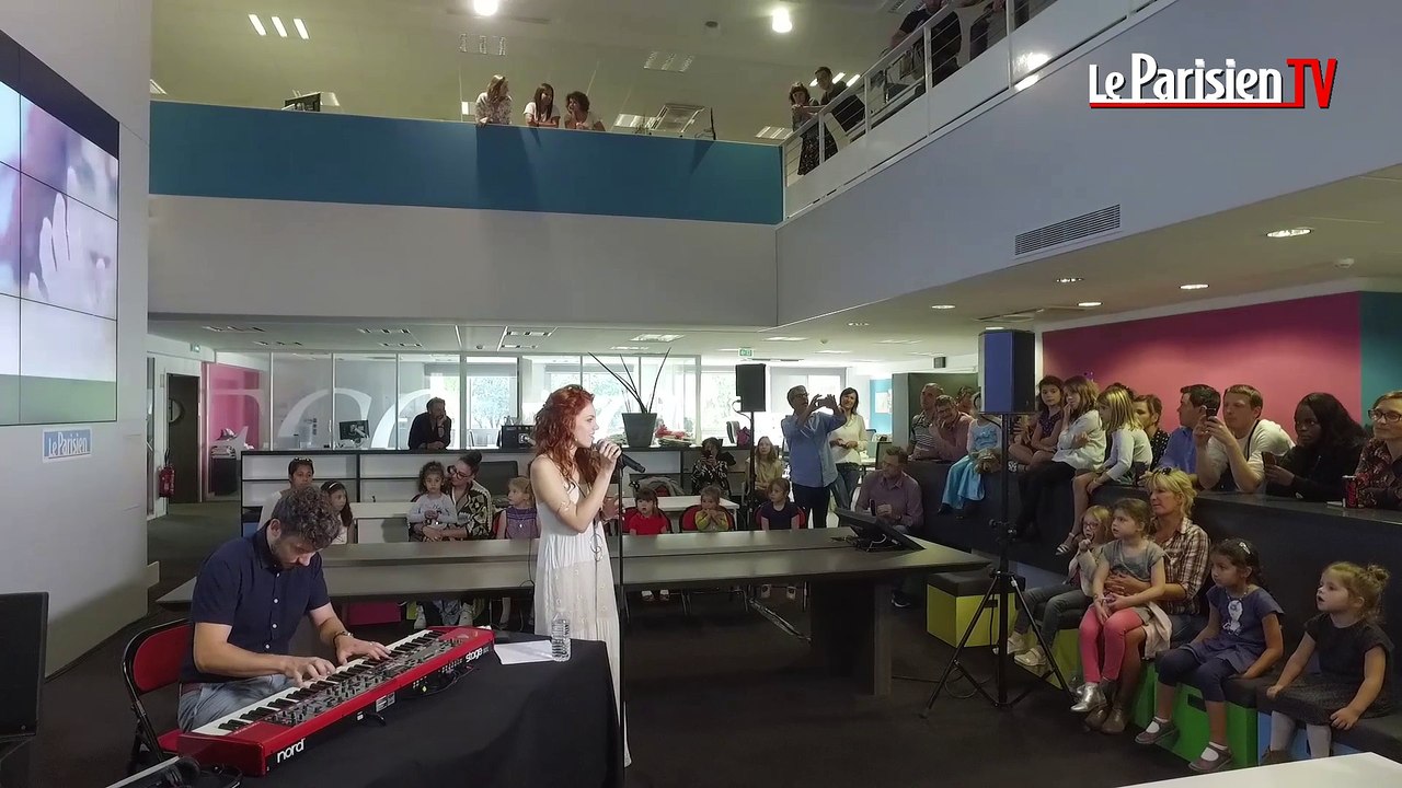 Anaïs Delva, l'interprète de «La Reine des neiges» en live au Parisien