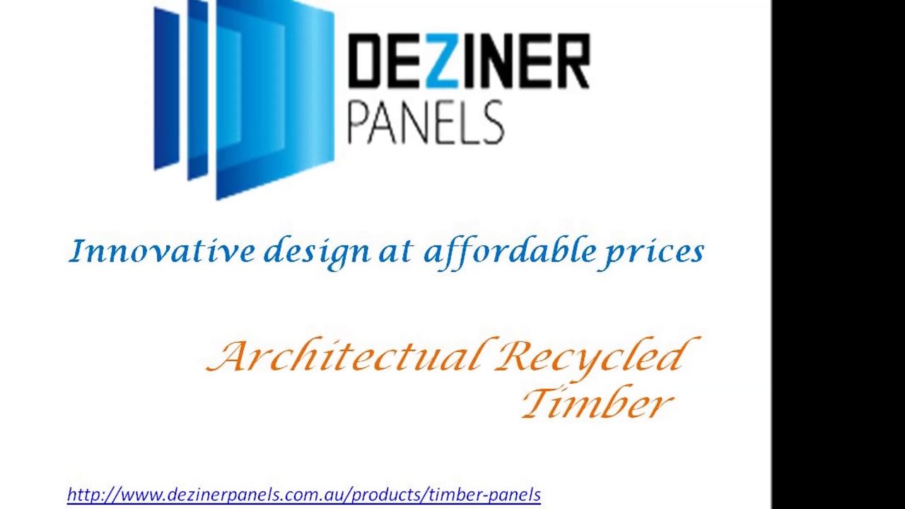 Architectual Recycled Timber
