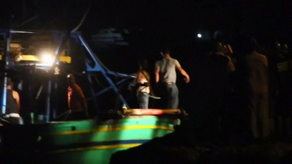 Migrants handcuffed to hospital beds after boat sinks