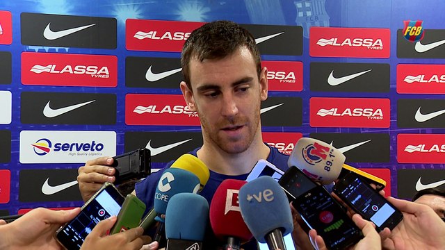 FCB Basket: Víctor Claver i Justin Doellman prèvia Supercopa Endesa [CAT]