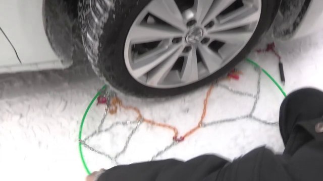 POLAIRE Prime 9 : passanger car snow Chain fiting - Chaine à neige tourisme démontage