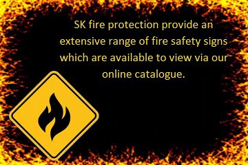 FIRE SAFETY SIGNS