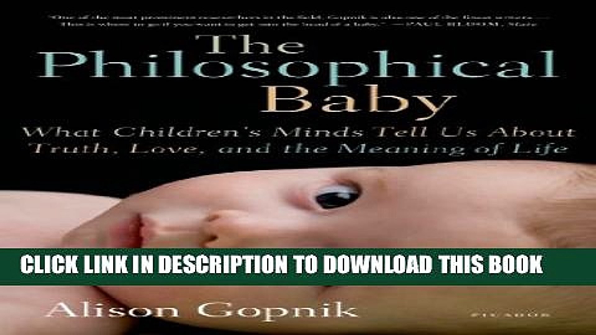 the philosophical baby