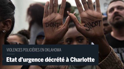 Violences policières : l'état d'urgence decrété à Charlotte