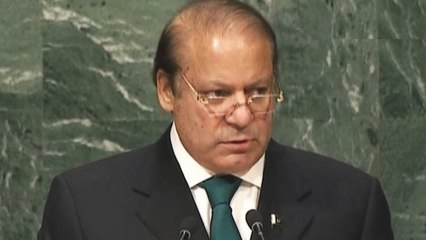 Nawaz Sharif hails Burhan Wani and the Kashmir uprising at the UN General Assembly session
