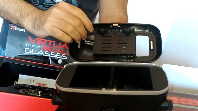 GXT 720 VIRTUAL REALITY GLASSES Trust Video Unboxing