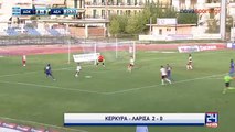 4η Κέρκυρα-ΑΕΛ 2-0  2016-17 24NEWS (Novasports)