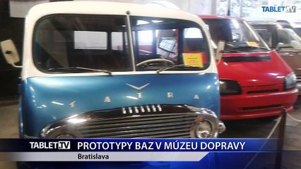 PROTOTYPY BAZ V MÚZEU DOPRAVY