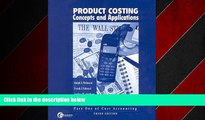 FREE DOWNLOAD  Product Costing: Concepts and Applications READ ONLINE