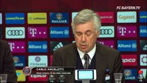 Carlo Ancelotti about Arjen Robben, Franck Ribery  & Robert Lewandowski
