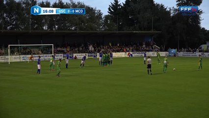 Coup franc très bien tiré