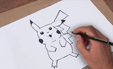 como dibujar a picachu | como dibujar a picachu paso a paso | pokemon