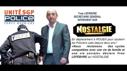 Nous demandons des cycles compatibles avec une vie de famille - Yves LEFEBVRE sur NOSTALGIE