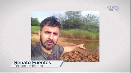 Morador de Goiabeiras desabafa sobre rio Santa Maria