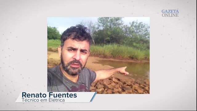 Morador de Goiabeiras desabafa sobre rio Santa Maria