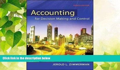 READ book  Accounting for Decision Making and Control  FREE BOOOK ONLINE