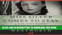 [PDF] Miss Silver Comes to Stay: Miss Silver, Book 16 Popular Colection