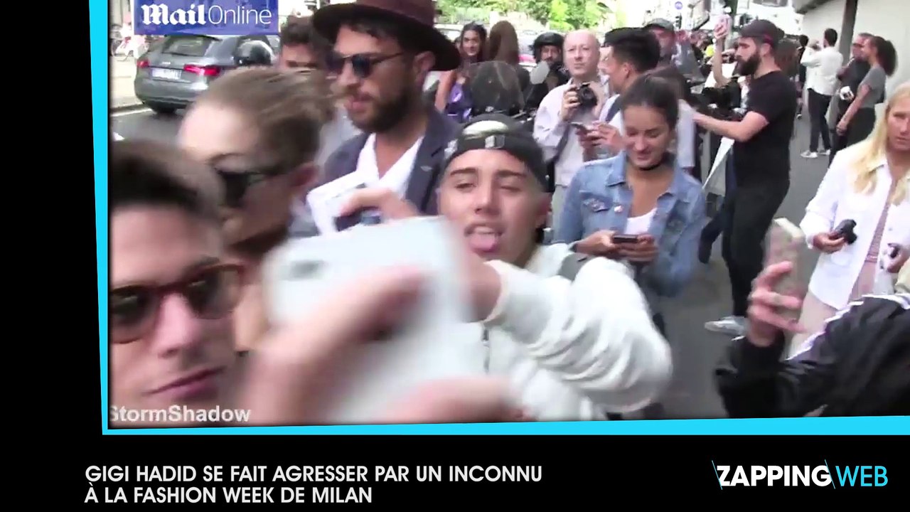 Gigi Hadid agressée en pleine rue par un homme, elle tente de se défendre (Vidéo)