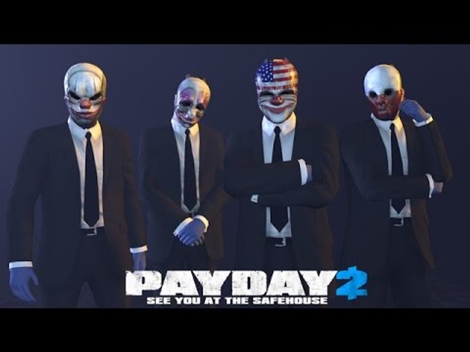 冷漠的日常【Payday 2】去抢劫咯~ 钱钱钱~