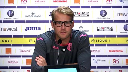 La Conf' de Presse d'Ola Toivonen avant TFC/PSG